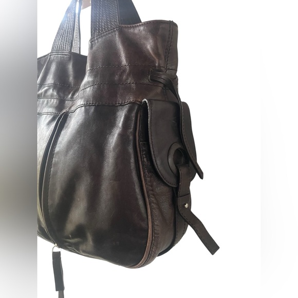 Francesco Biasia Black Leather Designer
Bag. Hobo Bag, Tote - Picture 4 of 16